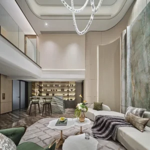 Modern 3D Villa Architectural Renderings In-Depth Interior Design Services for Elegant Villas Furniture Custom