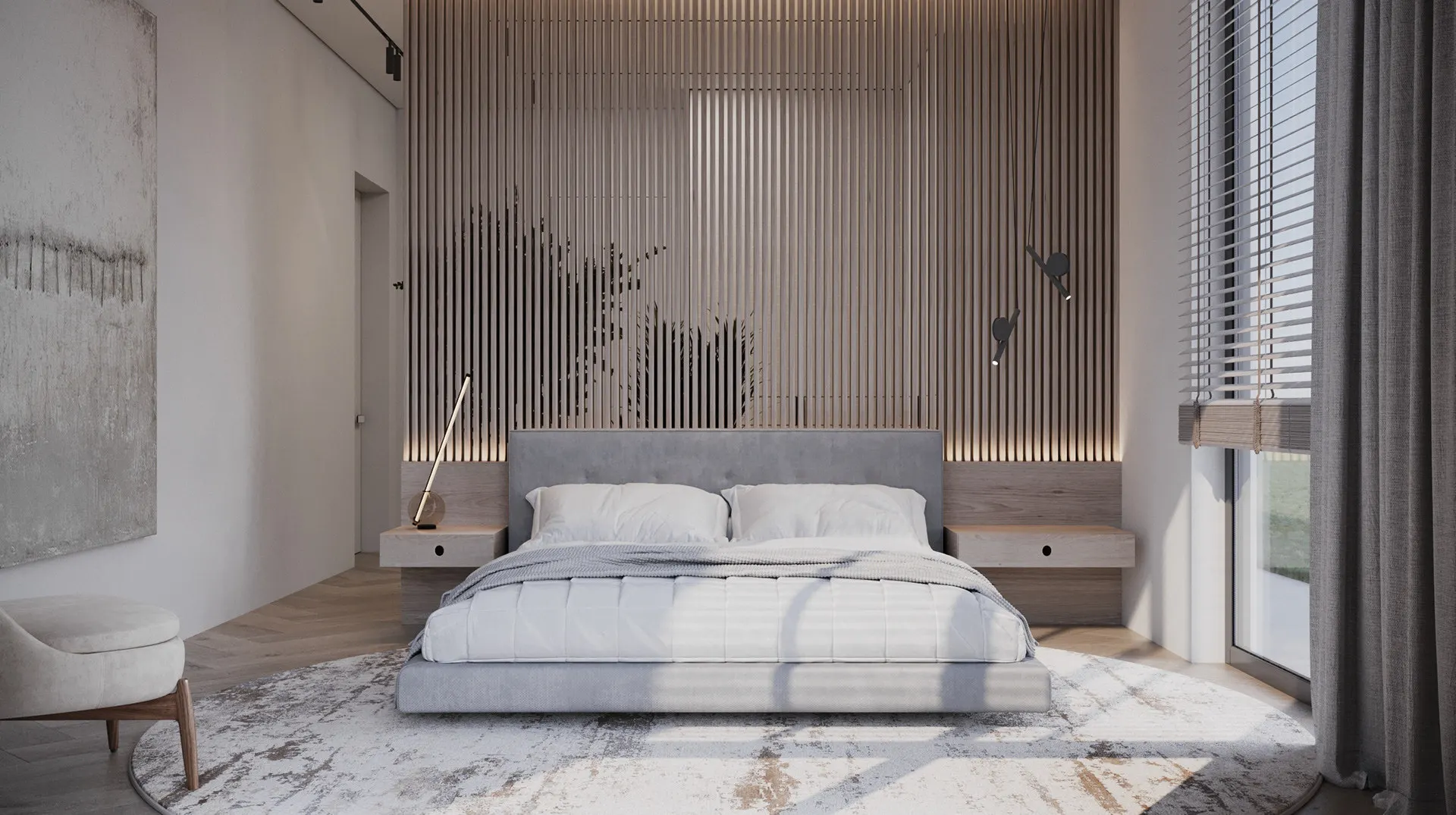 Hotel Vanity Villa Modern Minimalism Style Euro-American Style Bathroom Vanity Cabinet with Bath Mirror Solid Wood Double Vanity - 图片 7