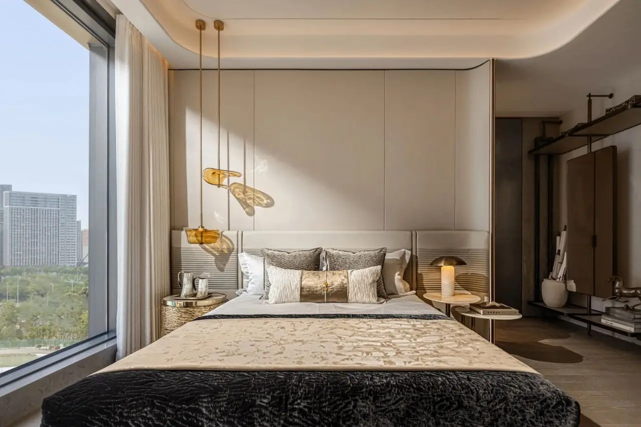 Apartment Villa Luxury Design One Stop Turnkey Solution Interior Design High-end Villa Sofa Wine Cabinet Living Room Furniture - 图片 6