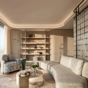 Luxury Apartment Villa Design One Stop Turnkey Solution Interior Design High-End Villa High-End Custom Bed Custom Metal Screen