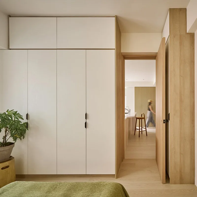 High Quality Custom Solid Wood Cabinets Modern Furniture Kitchen Cabinet Home Cabinet Set for Apartment Villa - 图片 5