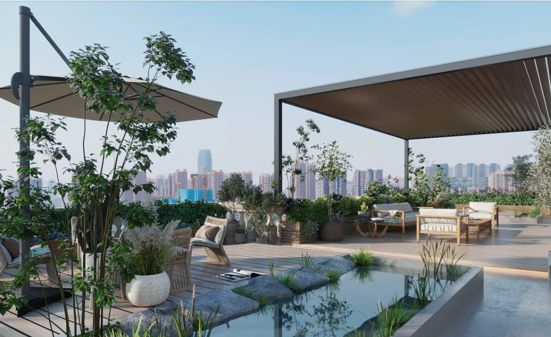 Modern Outdoor Dining Set Metal Bistro Table and Chair for Cafe Restaurant Hotel or Apartment for Courtyard Use - 图片 8