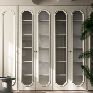 Modern Walk-in Closet Convertible MDF Furniture Black and White Wardrobe for Bedroom Home Use Panel Modern Wardrobe Designs