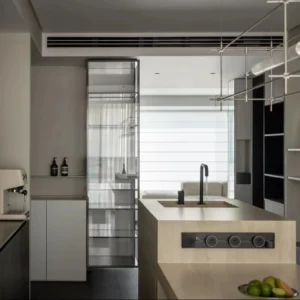 Modern Style Quality Durable Kitchen Cabinets Practical with Attractive Fashion Trend for Apartment Kitchen Furniture