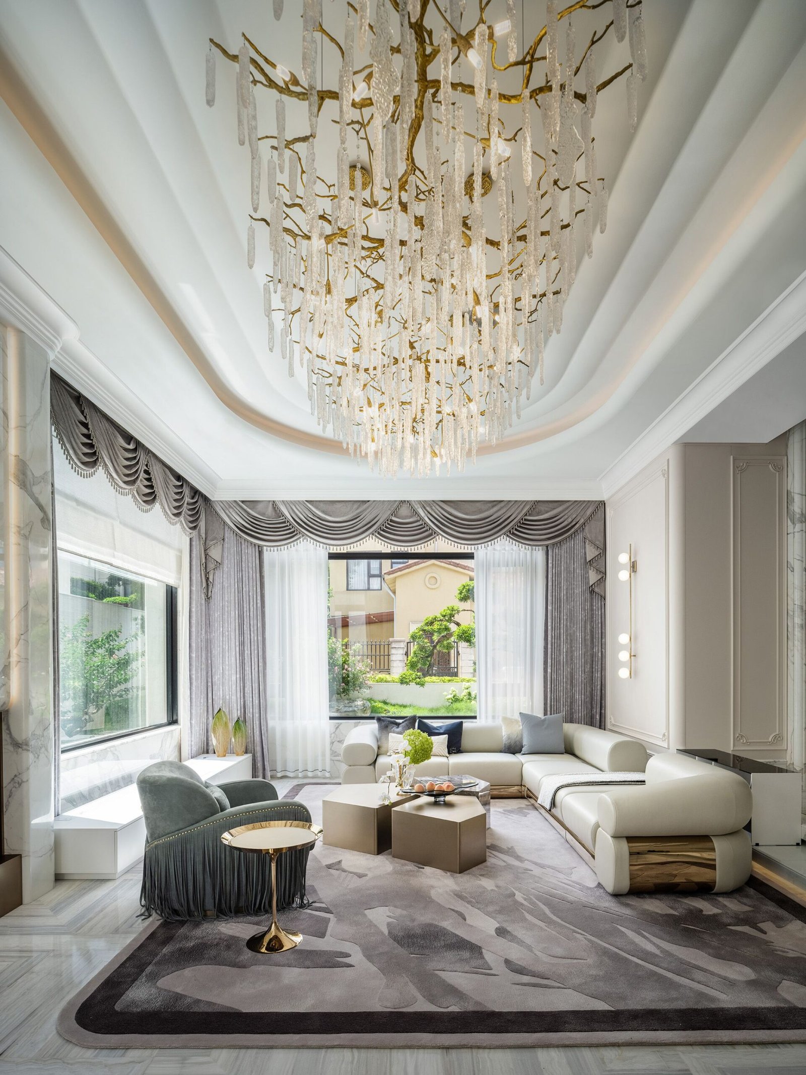 Dream House Fast Delivery Modern 3D Interior Design House Luxury Prefab Villa Townhouse One-stop Solution - 图片 9