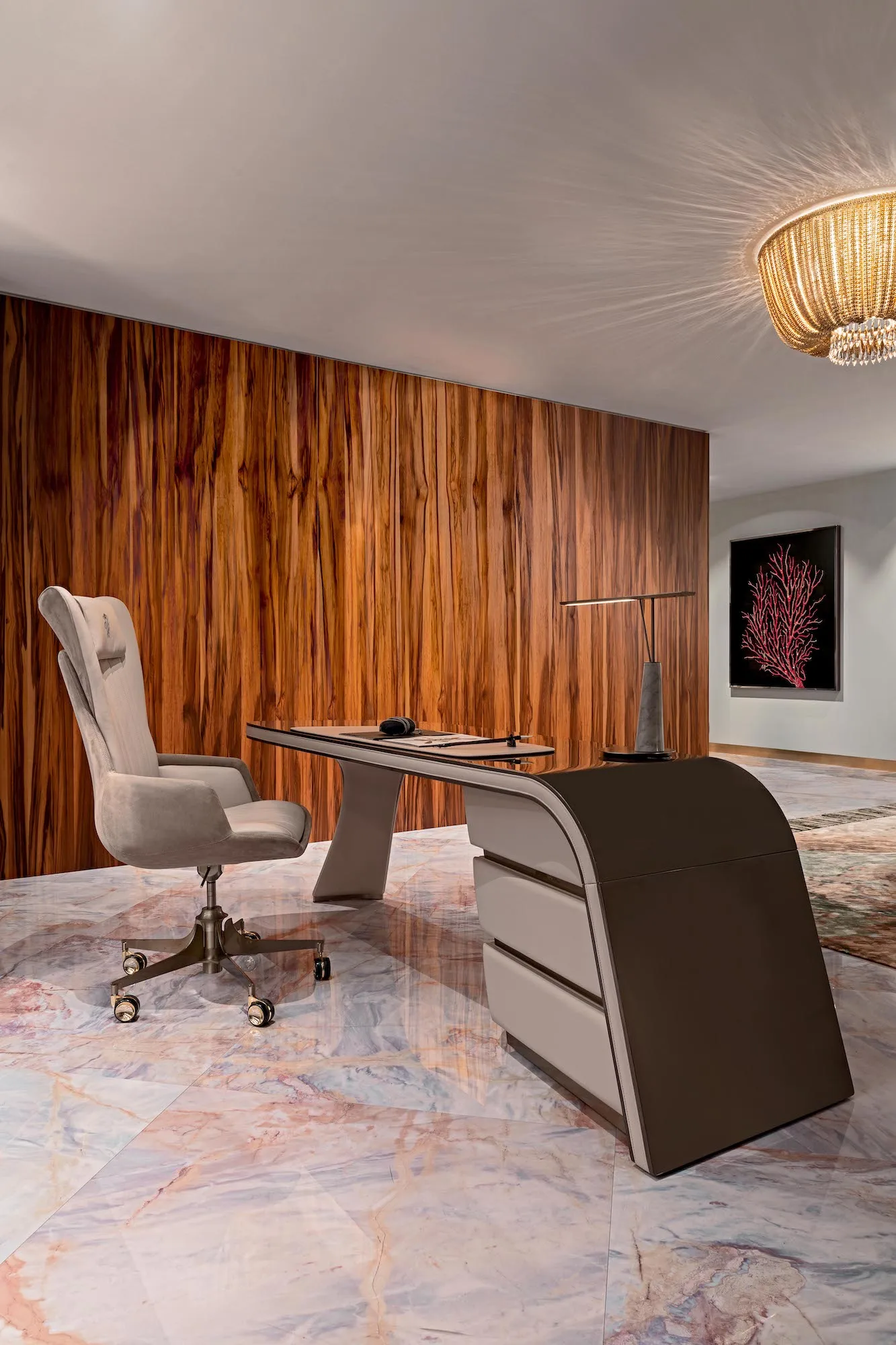 Modern Luxury Home Office Furniture Customizable Contemporary Office Desk Made of Steel for Office Building Use - 图片 12