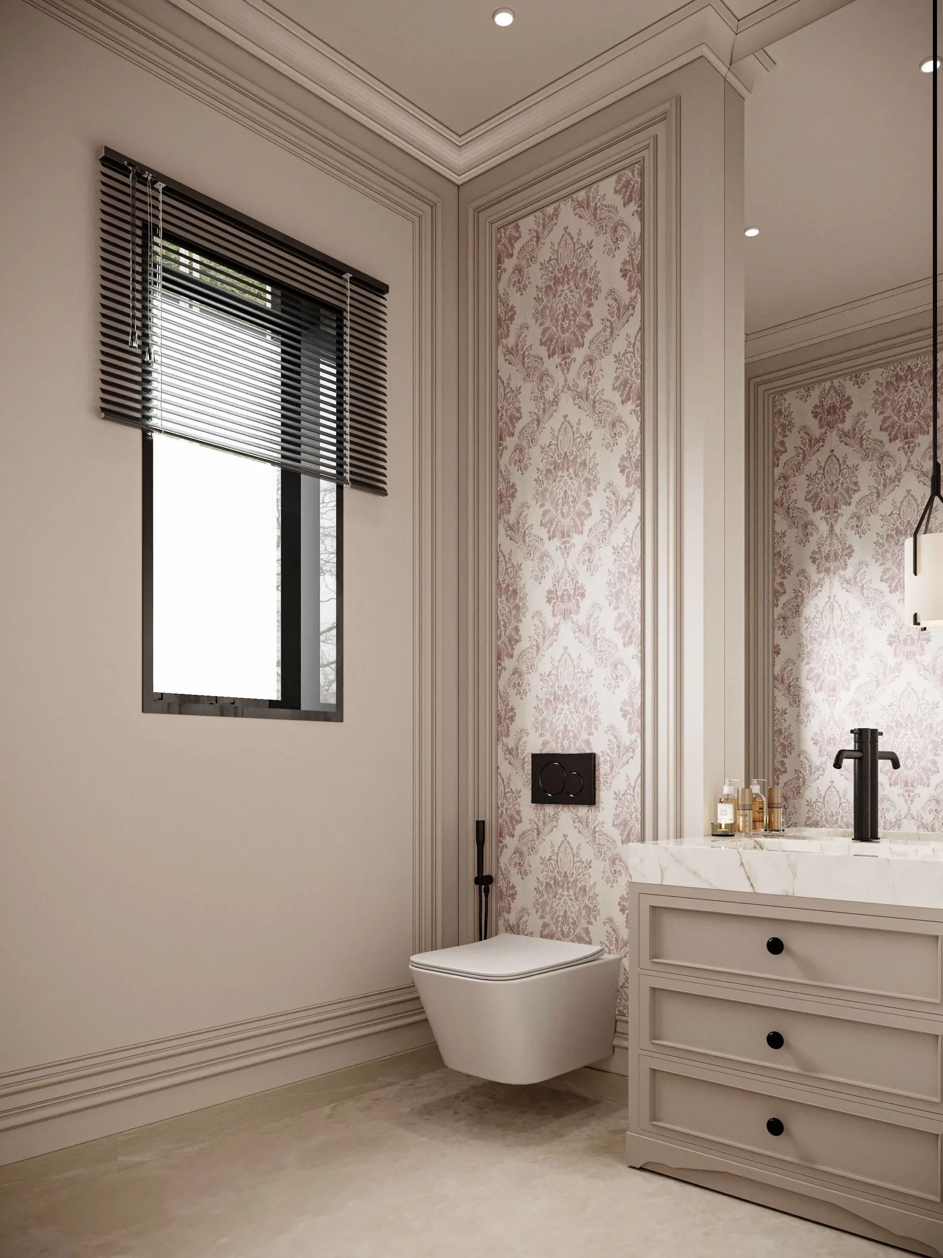 Hotel Vanity Villa Modern Minimalism Style Euro-American Style Bathroom Vanity Cabinet with Bath Mirror Solid Wood Double Vanity - 图片 15