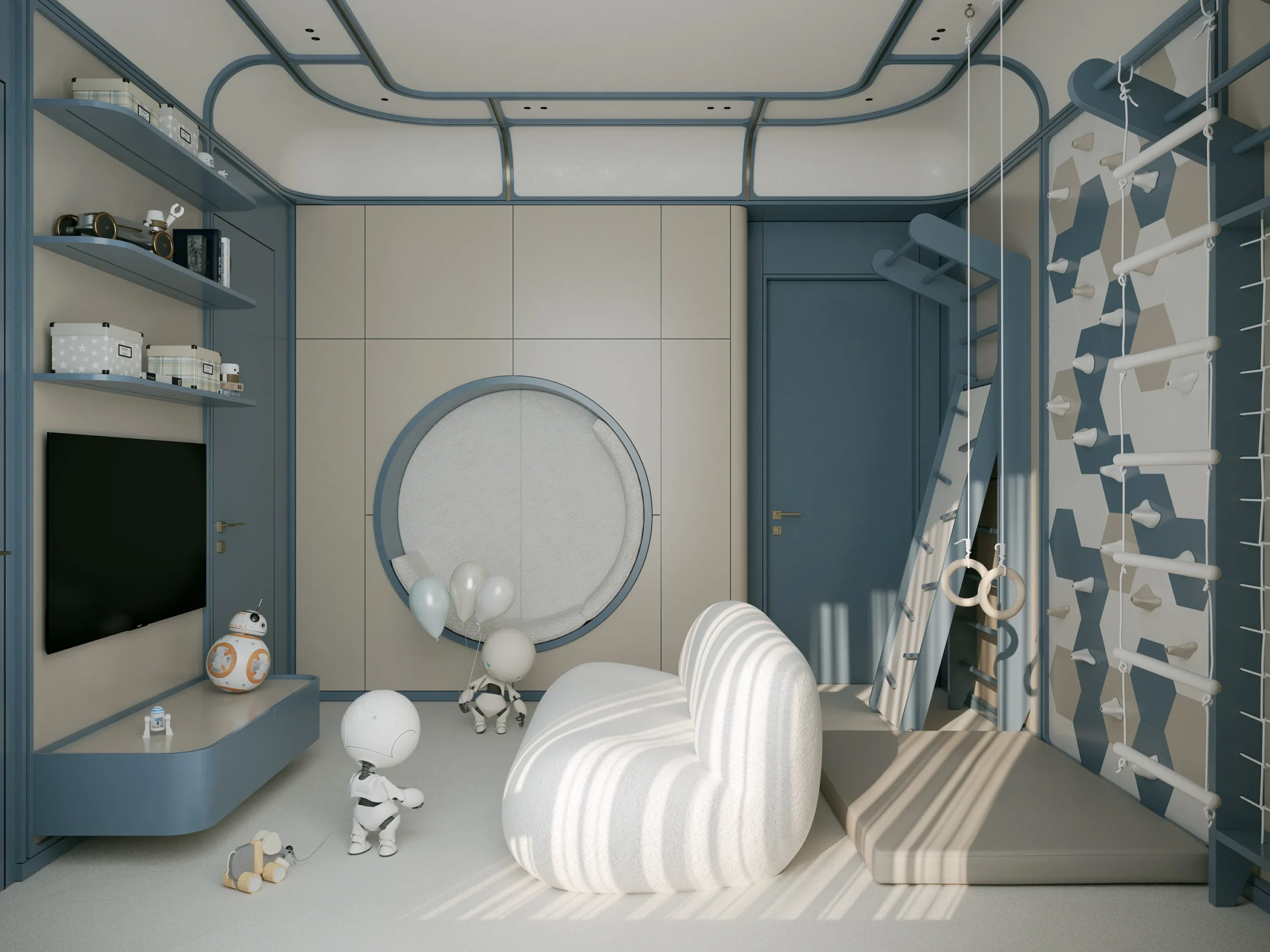 Custom-Made Wooden Modern Kids Room Customization Specially Designed Children Kid's Room Tree House Eco-Friendly Tree House - 图片 2