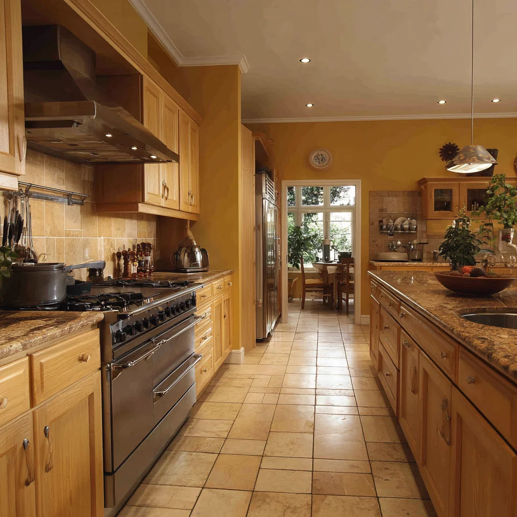 Custom Melamine Board Kitchen Cabinets Luxury Modern Cupboards for Villa Apartment Renovation - 图片 6