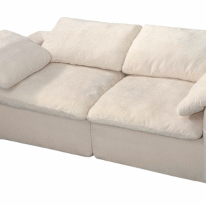 Cloud-shaped compressed sofa